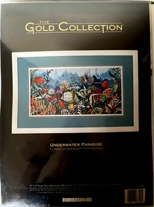 Dimensions The Gold Collection Underwater Paradise Counted Cross Stitch Kit 3792 - Bild 1 von 8