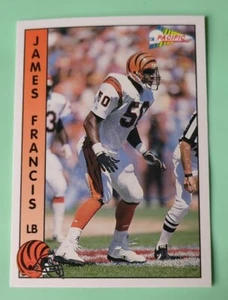 1992 Pacific James Francis Football Cards #41 - Cincinnati Bengals - Picture 1 of 2