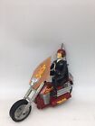 Vintage 1971 Hasbro Screamin Demons-Lunatic Fringe Motorcycle Toy With Rider 70'