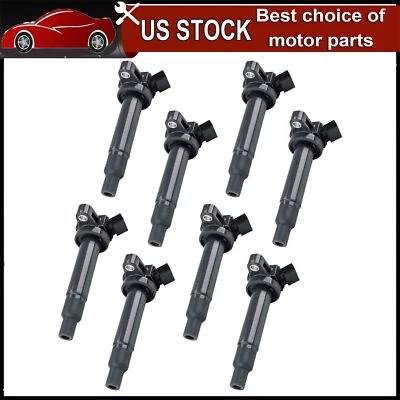 8Pcs Ignition Coils For Lexus GS430 2001-2007 Lexus LS430 4.3L 2001 2002-2006 Foto 1 de 4