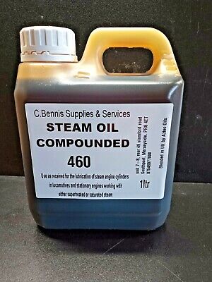 British Steam Cylinder Oil Compounded Medium 460 Grade For Mamod Wilesco • 7.93£