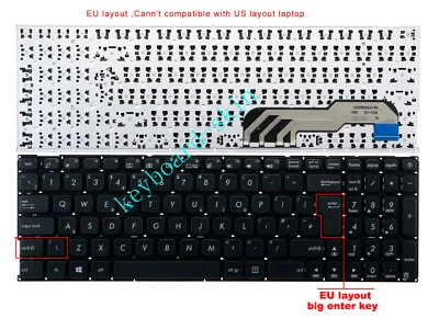 New for Asus X541 X541LA X541S X541SA X541U R541 R541U Series Laptop UK Keyboard - Image 1 of 4