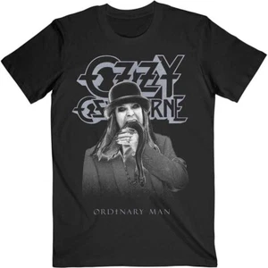 Ozzy Osbourne Ordinary Man Snake Rayograph T-Shirt Black New - Picture 1 of 1