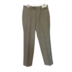 Pantaloni eleganti uomo 34/30 nuovi Louis Raphael Anton vestibilità moderna sartoriali piatti davanti S - Foto 1 di 8