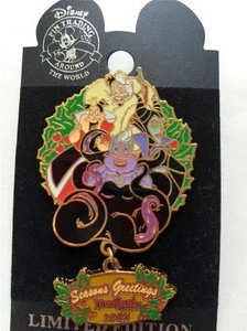 Disney Holiday Wreath 2005 Villains Christmas Maleficent Pin NEW LE - Picture 1 of 1
