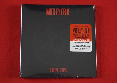 Motley Crue Shout at the Devil (LP Replica) CD Limited Edition Packaging NEW Foto 1 de 4