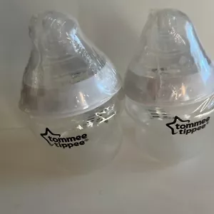 Tommee Tippee Closer to Nature Newborn 2 Baby Bottles, 5 oz - Picture 1 of 8