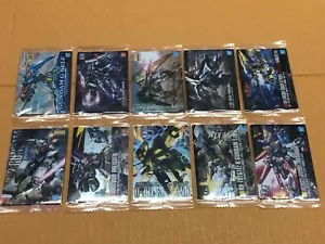 Paquete Gunpla Modelo Bandai Gundam Colección de Arte Oblea Tarjeta Parte 5 (Juego A) - Imagen 1 de 11