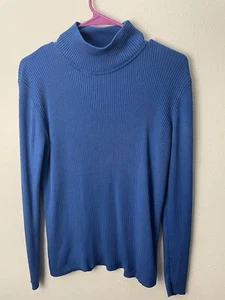 Nordstrom 100% Silk Womens Long Sleeve Sz Large - Picture 1 of 3