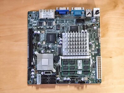 Supermicro X7SPA-HF-D525 Mainboard (Server) mit 4GB RAM – Intel Atom D525  - Bild 1 von 4