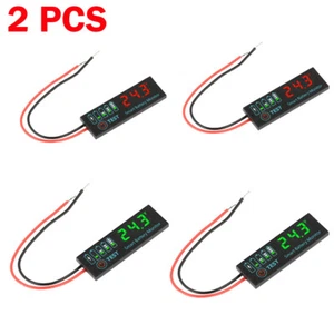 2pcs DC7-55V Lithium Battery Level Indicator Tester LED Voltage Power Monitor US - Picture 1 of 24