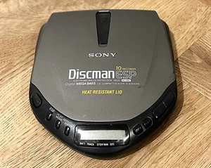 Vintage Sony Discman ESP D-E300AN Portable CD Player Faulty - Picture 1 of 5