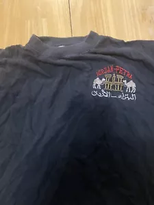 Camiseta Petra Jordan XL Levante Árabe Turista Antiguo Maravilla Recuerdo - Imagen 1 de 5