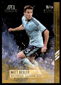 2015 Topps Apex MLS Gold #3 Matt Besler /50