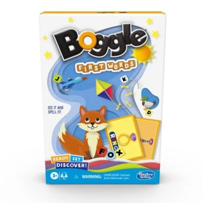 Ready Set Discover Boggle First Words Matching Game, Ages 3 and Up, 2-4 Players - Image 1 of 3