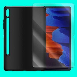 Premium Soft TPU Case Screen Protector f Samsung Galaxy Tab S7 FE 12.4" SM-T733N - Afbeelding 1 van 1