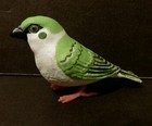 Suzume Collection ( Like Kaiyodo ) Green Eurasian Tree Sparrow Bird Figure E