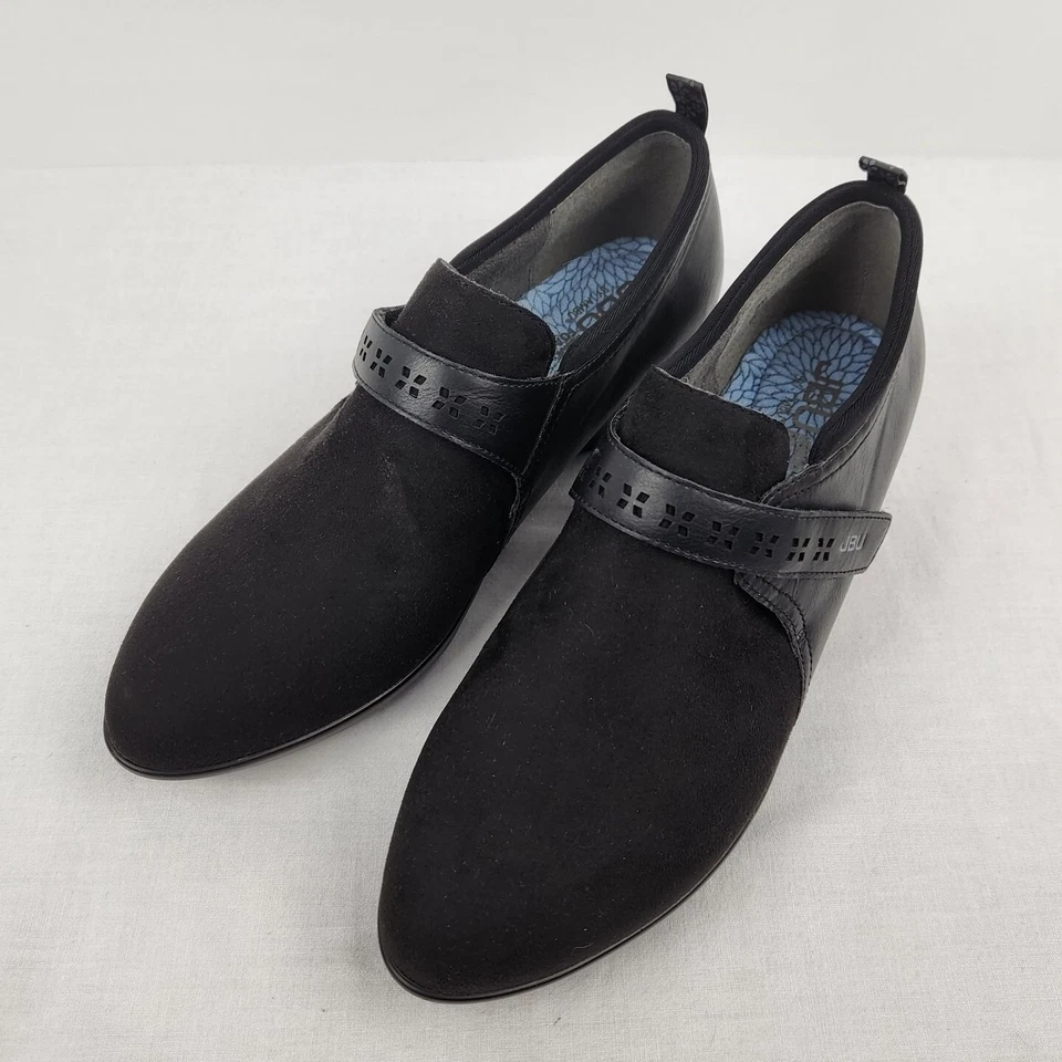 JBU Jambu Gail Women Size 9 M VEGAN Slip On Shoes Black Bootie Comfort Work - Image 1 of 4