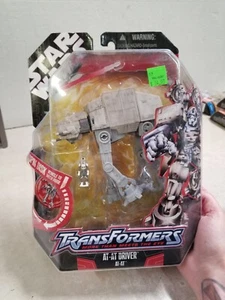 Star Wars Transformers Crossover At-At Driver 2007 Unopened Hasbro - Picture 1 of 4