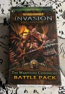 Warhammer INVASION TCG Battle Pack: WARPSTONE CHRONICLES new GW CORRUPTION Cycle - Picture 1 of 2