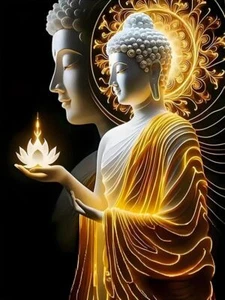 DIYCYCY Religious Buddha Diamond Art Kits for Adults,5D Diamond Painting Kits - Picture 1 of 8