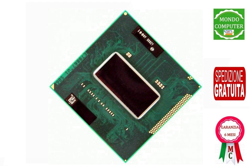 PROCESSORE INTEL CORE i7 2630QM  & SR02Y NOTEBOOK - Immagine 1 di 1