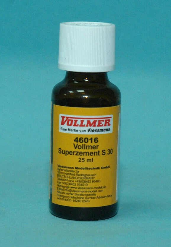 Vollmer 46016 Superzement s 30 Spezialkleber 25ml