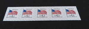 Old Glory black "G" Sc# 2886 PNC5 Plate# V11111 Mint NH - Picture 1 of 1
