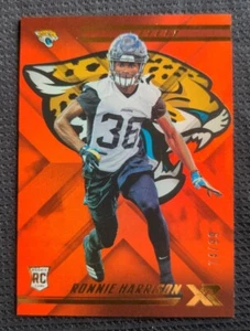 2018 Panini XR Rookies Orange /99 Ronnie Harrison #141 Rookie RC Jaguars - Picture 1 of 2