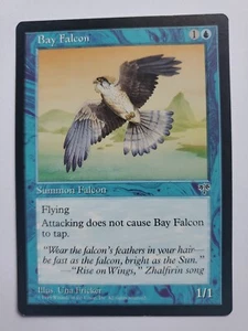 MTG Magic The Gathering Card Bay Falcon Summon Falcon Blue Mirage 1996 - Picture 1 of 2