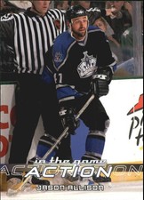 2003-04 ITG Action Kings Hockey Card #283 Jason Allison