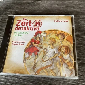 Hörbuch 2 CDs - Fabian Lenk - Die Zeitdetektive - Die Brandstifter von Rom - Bild 1 von 2