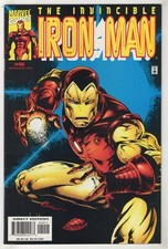Iron Man #40 (May 2001 Marvel) Frank Tieri, Wieringo, Romita Sr, Layton, Grant o