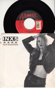 INXS - NEW SENSATION - ORIGINAL ATLANTIC RECORDS 45 WPS - GREAT SHAPE - Bild 1 von 2