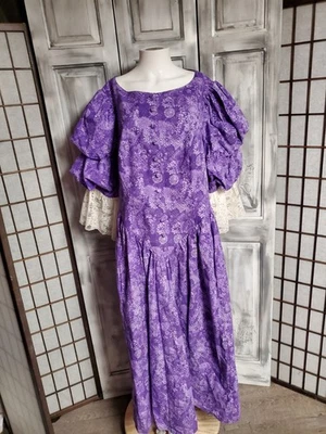 Vestido Recollections Estilo Victoriano Eduardiano Cottagecore De Colección ESTILO Encaje L-XL Foto 1 de 4