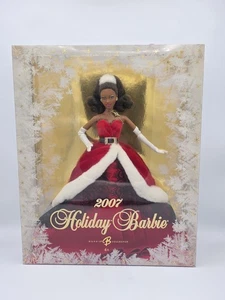 Barbie AA Holiday 2007 bambola afroamericana da collezione nuova con scatola - Foto 1 di 7
