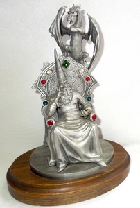 Ray Lamb Perth Pewter THRONE OF ALLIANCE 0175/2500 *NEEDS CRYSTALS* Free Ship* - Picture 1 of 9