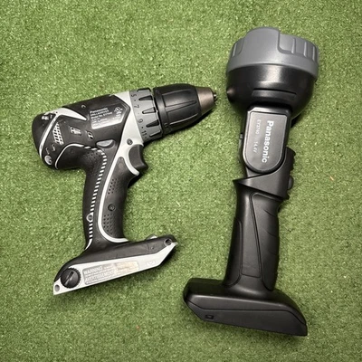 Panasonic  14.4V Cordless Lithium-Ion Drill Driver and Light Set, EY7440 - Image 1 of 4