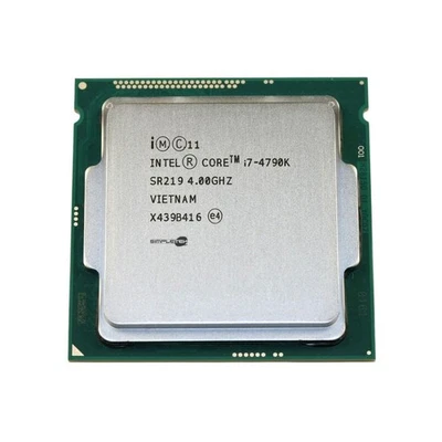 CPU Processor Desktop Intel Core I7 4790k LGA 1150 Quadcore 4,0 Reconditioned - Image 1 of 4