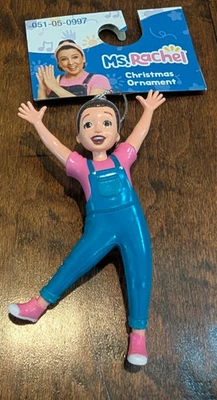 Figura Adorno de Navidad Ms. Rachel Manos Felices en Mano Listo para Enviar Foto 1 de 2