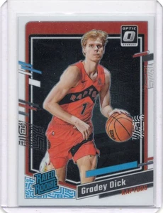 2023-24 Panini Donruss Optic - Rated Rookie Gradey Dick #212 (RC) Toronto Raptor - Picture 1 of 2