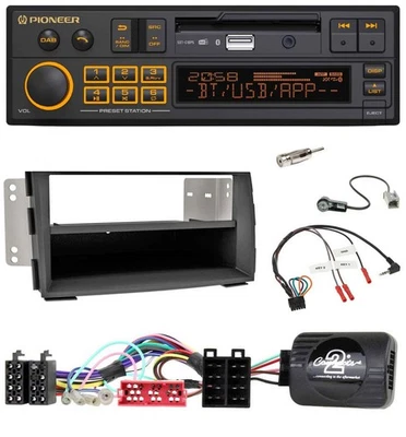 Pioneer DAB Lenkrad USB Bluetooth Autoradio für Kia Venga (2010-2019) - Bild 1 von 4
