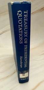 Treasury of Presidential Quotations ~ 1964 ~ by Caroline Harnsberger - Foto 1 di 10