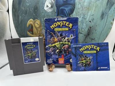 Monster in My Pocket Nintendo CIB NES en caja con protector manual Foto 1 de 4