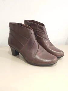 Earth spirit uk size 4 eu 37 brown boots ankle boots leather boots - Bild 1 von 7