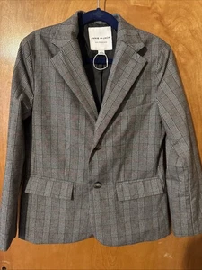 Jane And Jack Plaid Blazer Size 8 Boys - Picture 1 of 5