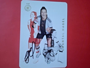 Autogramm - Chantal Hagel - DFB - Frauenteam - original autograph - Bild 1 von 1