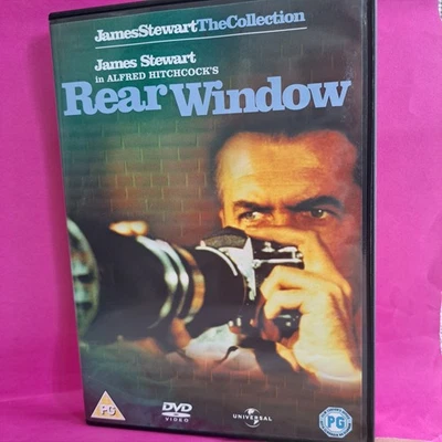Rear Window 1954. James Stewart Collection. Alfred Hitchcock Classic Mystery - Image 1 of 3