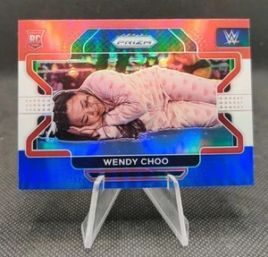 2022 Panini Prizm WWE Red White Blue Prizm #86 Wendy Choo RC Wrestling Card - Picture 1 of 2