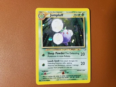 Jumpluff 7/111 Neo Genesis Holo Rare Vintage Pokemon Card - NM - Image 1 of 2